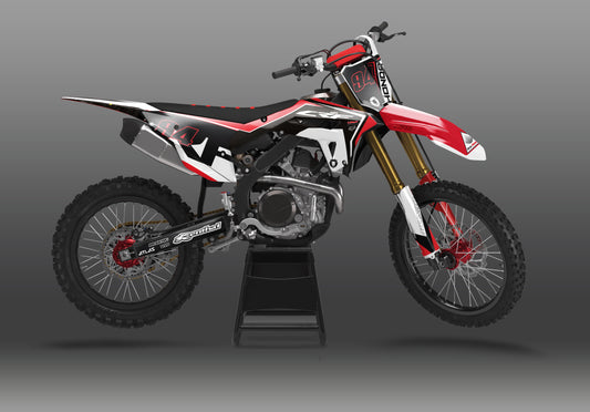 Honda ARROW graphics kit – full bike view