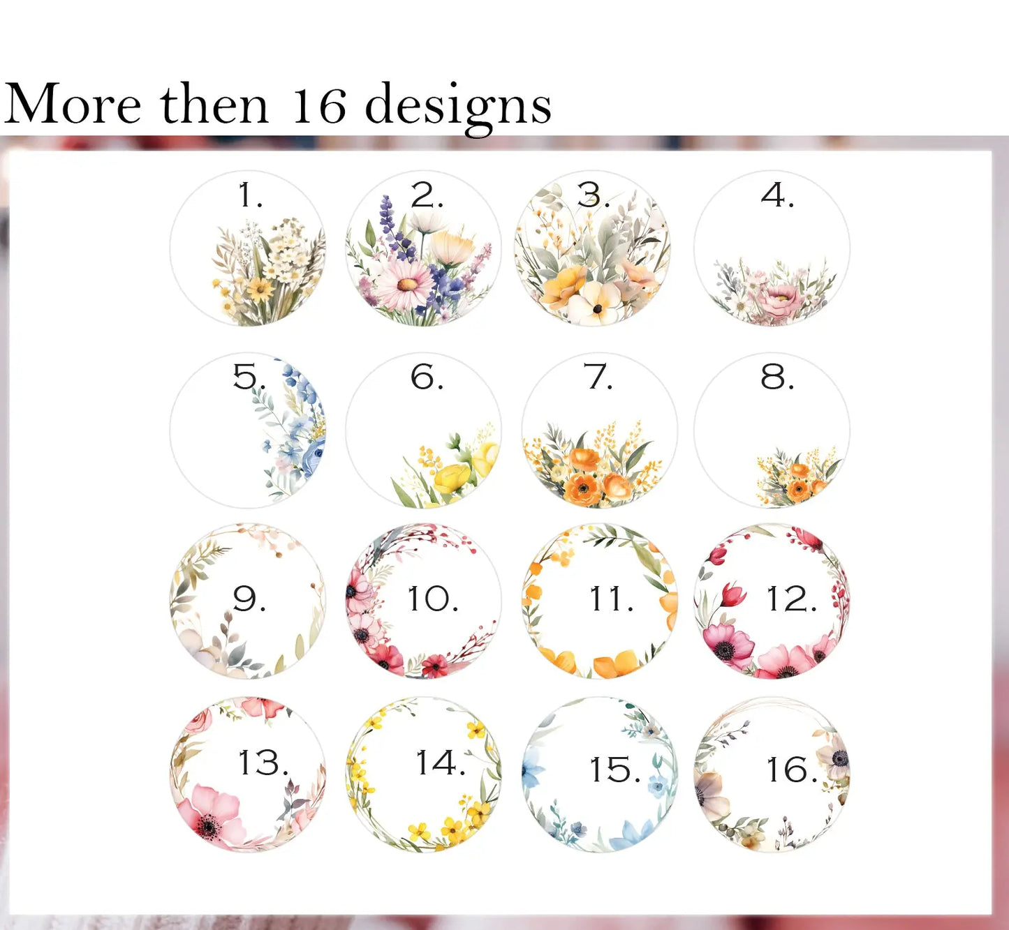 30x Printed Round Wedding Stickers – 35mm Personalized Labels MXkits Motocross Graphics — Custom MX Decal Kits for All Bikes