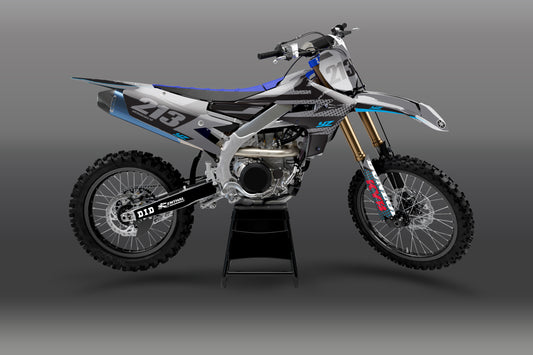 Yamaha BLACK Graphics Kit | Full Motocross Coverage