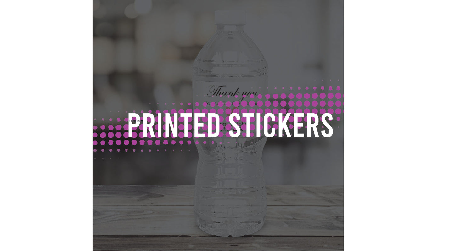 Printed stickers