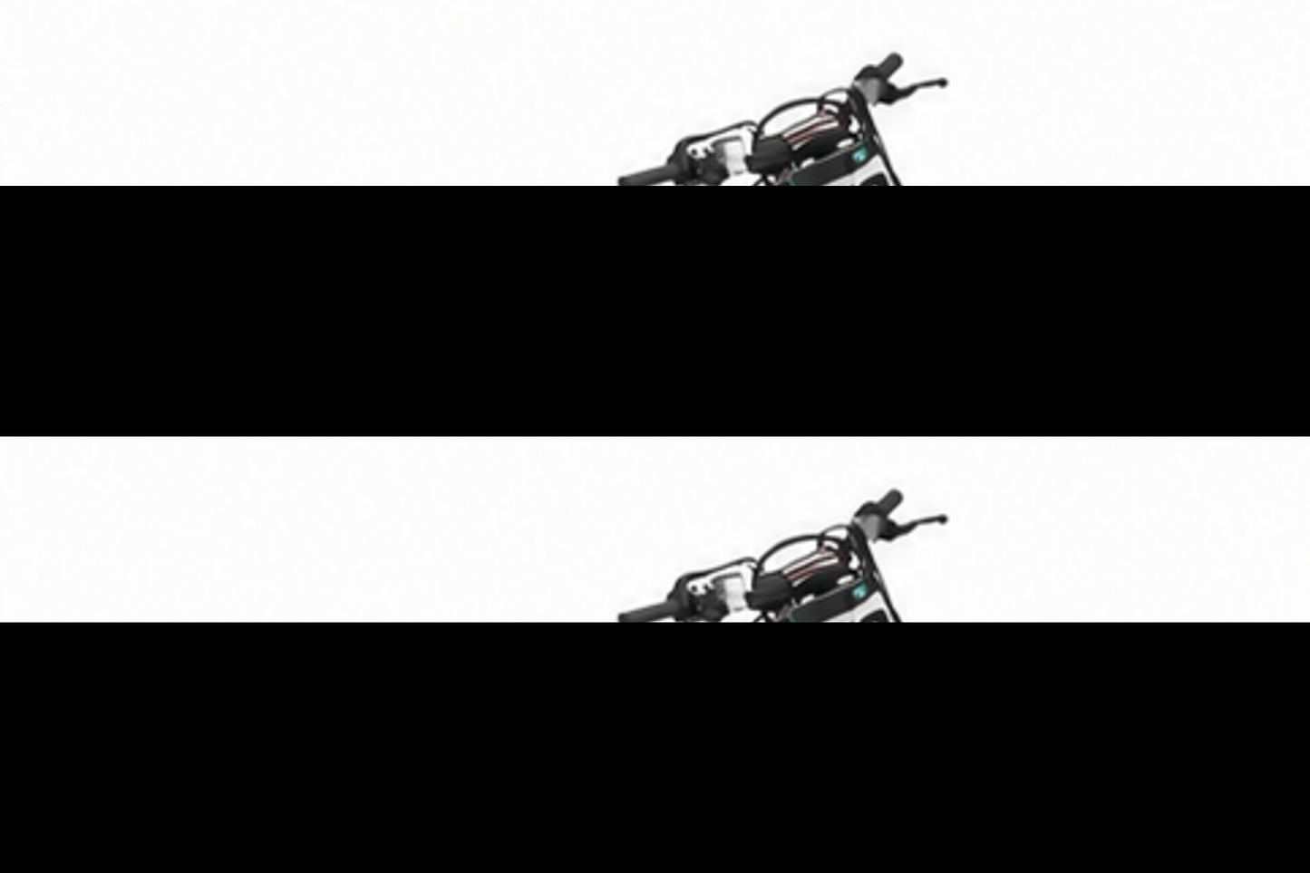 Black Charcoal Honda CRF custom motocross graphics kit in side view with personalized race number
