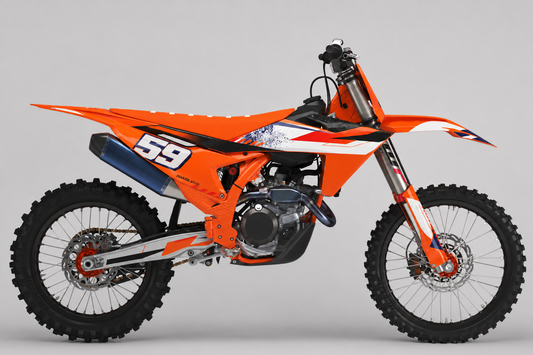 KTM Rally Sprint 59 Motocross-Dekor-Kit